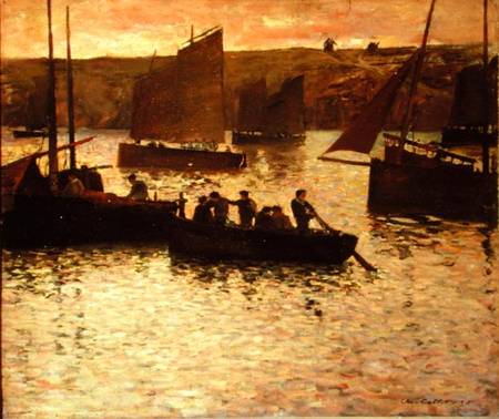 In the Port od Charles Cottet