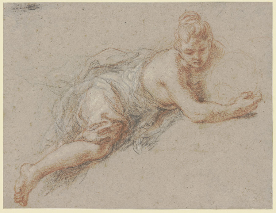 Study of a female figure od Charles de Lafosse
