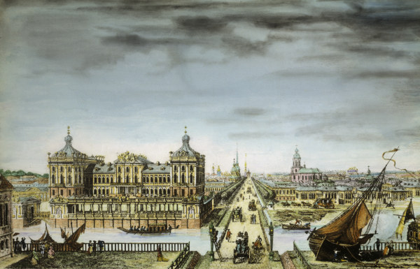 St. Petersburg , Anichkov Palace od Charles de Lespinasse