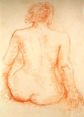 Seated Nude from the Back