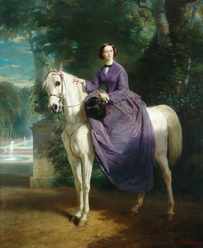 Empress Eugenie od Charles Edouard Boutibonne