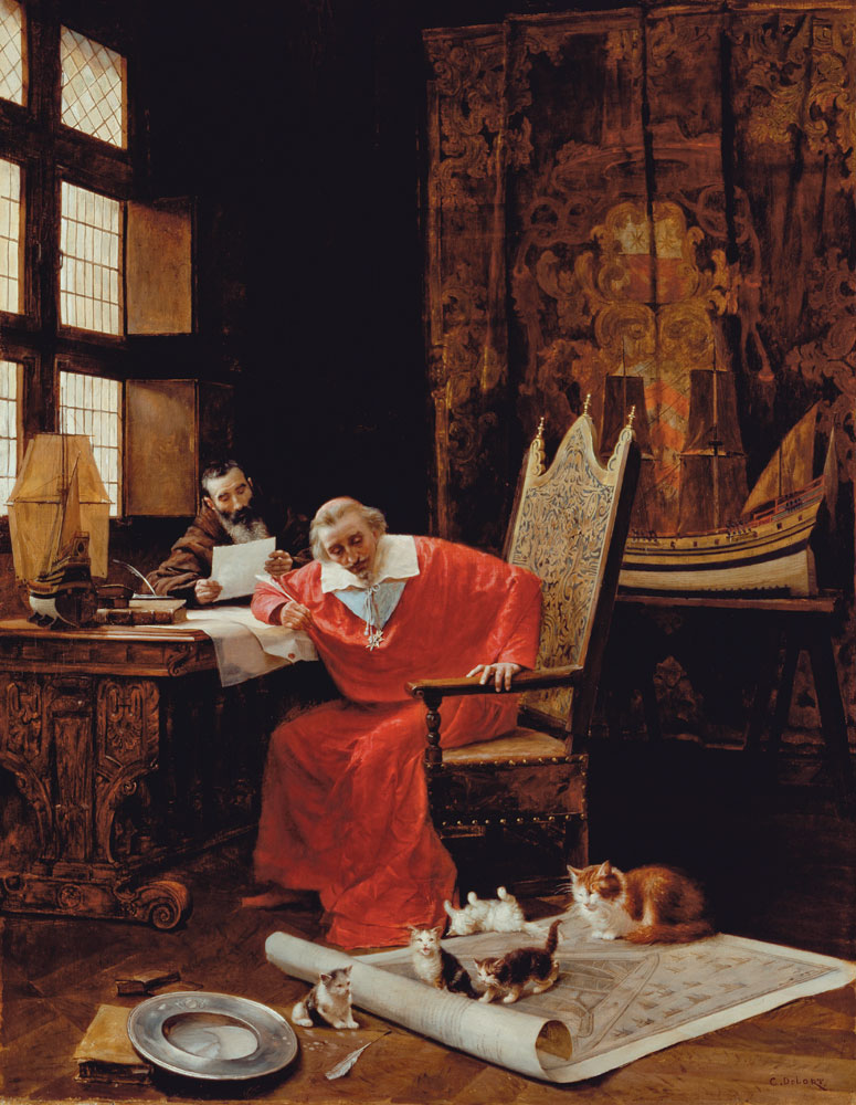 The Cardinal's Leisure od Charles Edouard Delort