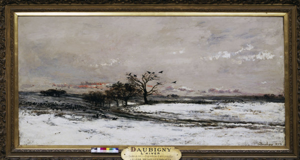 Ch.F.Daubigny, Winter od Charles-François Daubigny