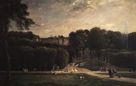 The Park at St. Cloud od Charles-François Daubigny