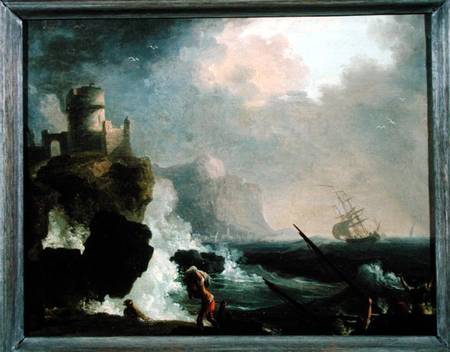 The Storm od Charles Francois Lacroix de Marseille