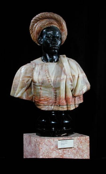Bust of a Sudanese Man od Charles-Henri-Joseph Cordier