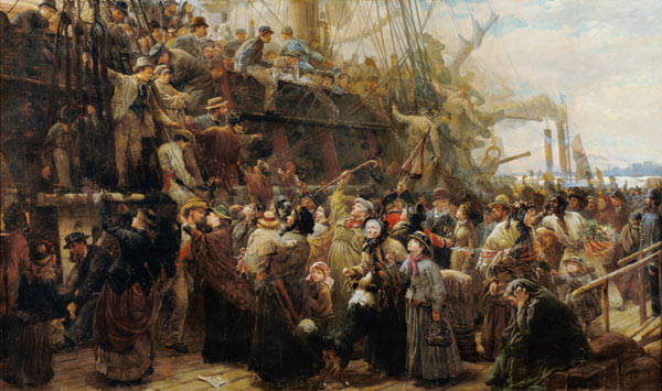 The Emigrant Ship od Charles J. Staniland