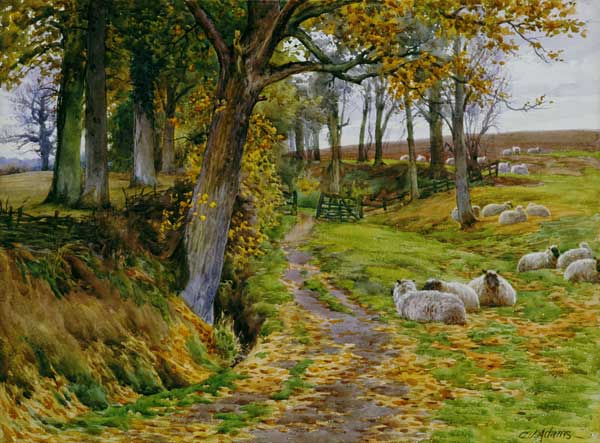 An Autumn Afternoon od Charles James Adams