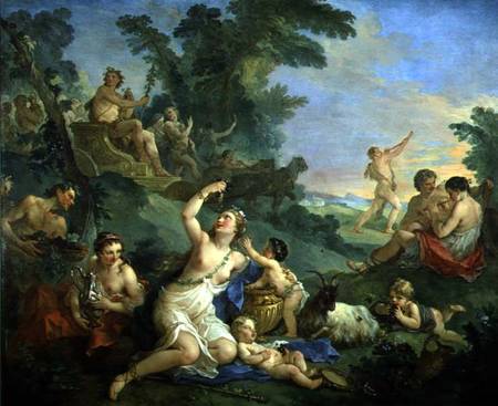 The Triumph of Bacchus od Charles Joseph Natoire