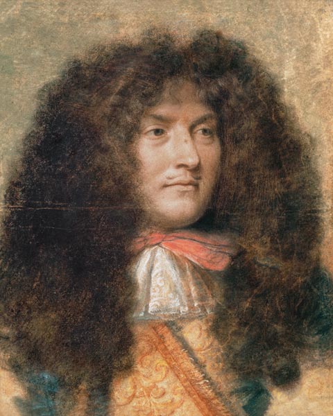 Portrait of Louis XIV (1638-1715) King of France od Charles Le Brun