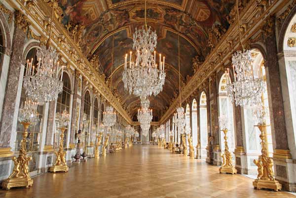 Versailles/ Halls of Mirrors/ Photo 2007 od Charles Le Brun