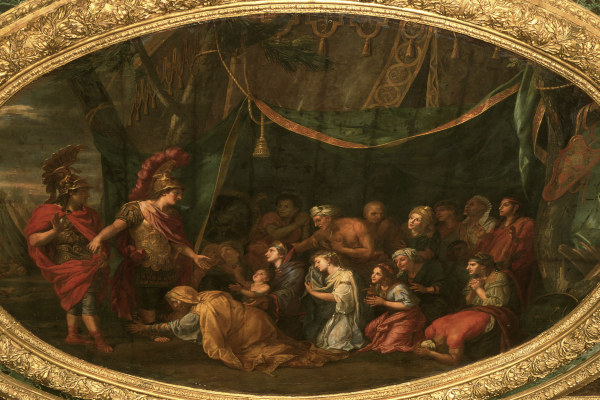 Alexander and The Family of Darius od Charles Le Brun