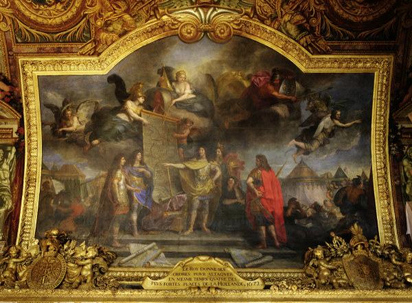 Louis XIV / Attack.. / Le Brun od Charles Le Brun