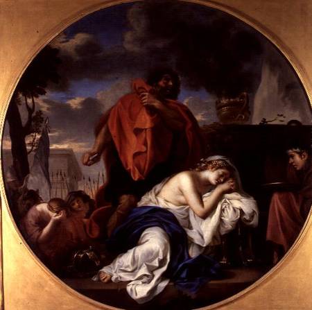 The Sacrifice of Jephthah od Charles Le Brun