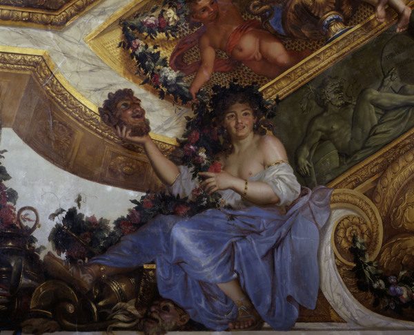 Vaux-le-Vicomte/Thalia oder die Komödie od Charles Le Brun