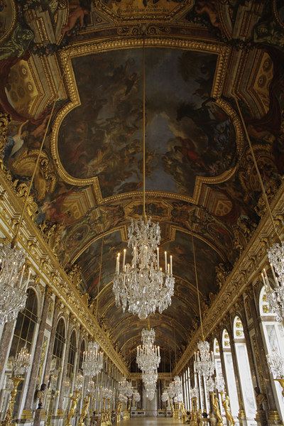 Versailles/ Halls of Mirrors/ Photo 2007 od Charles Le Brun