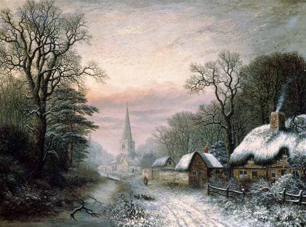 Winter landscape od Charles Leaver