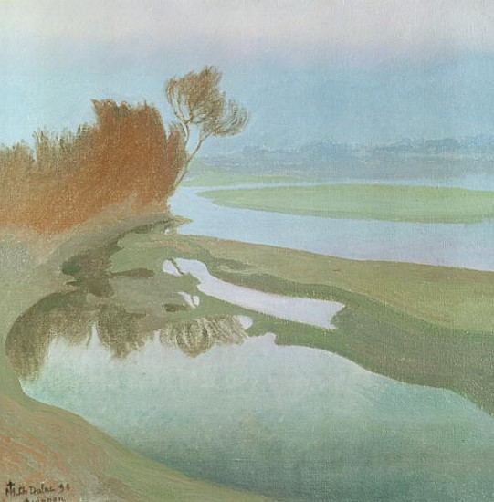 Landscape od Charles Marie Dulac