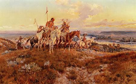 The Wagons od Charles Marion Russell