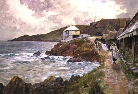 Coast Scene od Charles Napier Hemy
