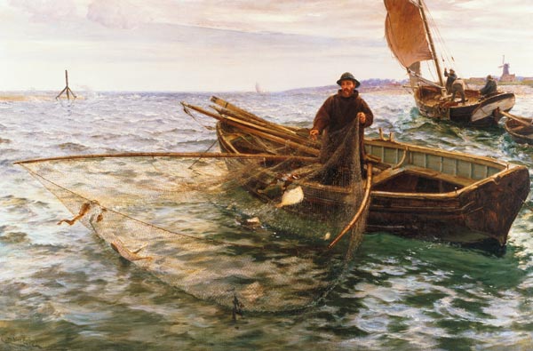 The Fisherman od Charles Napier Hemy