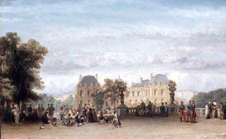 The Luxembourg Gardens od Charles Rochussen