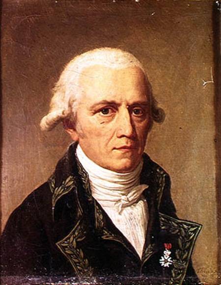 Portrait of Jean-Baptiste de Monet (1744-1829) Chevalier de Lamarck od Charles Thevenin