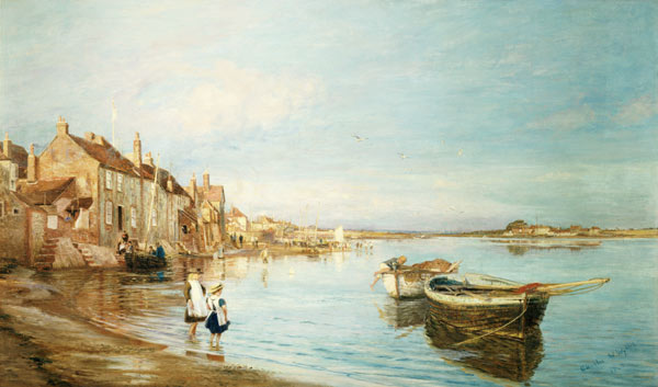 All On A Summers''s Day, At Bosham, Sussex od Charles William Wyllie