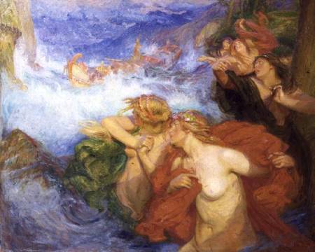 The Sirens od Charles William Wyllie