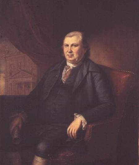 Robert Morris (1734-1806), known as the `Financier of the American Revolution' od Charles Willson Peale