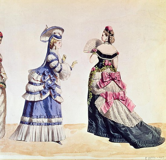 Fashion designs for women from the 1860''s od Charles Frederick Worth