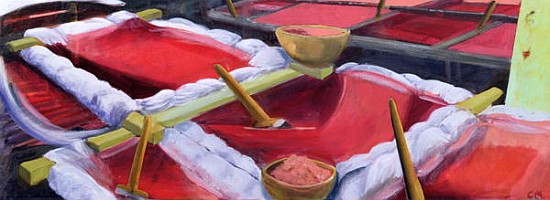 Making Madder, 2003 (oil on canvas)  od Charlotte  Moore