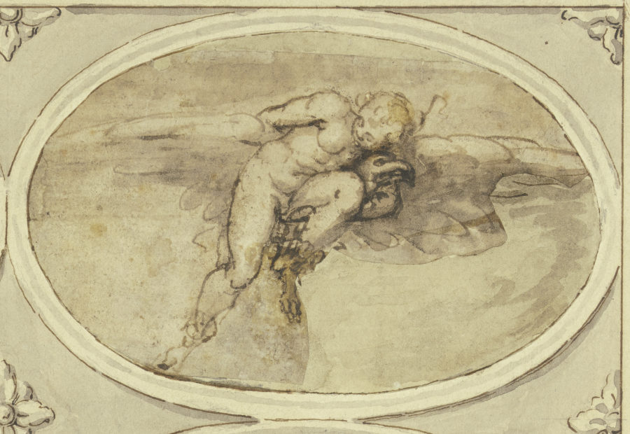 The abduction of Ganymede od Cherubino Alberti