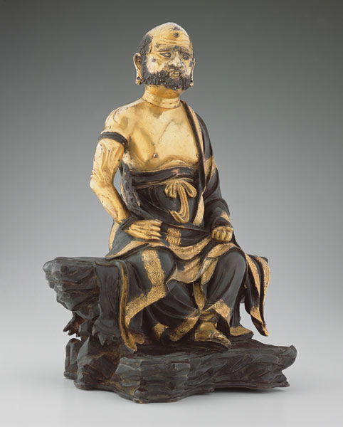 Figure of Bodhidharma, Ming dynasty od Chinese School