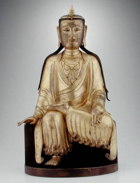 Figure of Avalokitesvara Guanyin od Chinese School