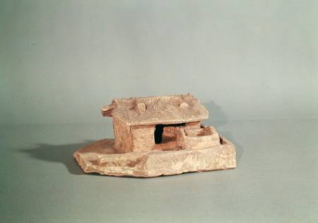 Funerary model of a farm, from Thanh Hoa, Vietnam, Han Dynasty od Chinese School