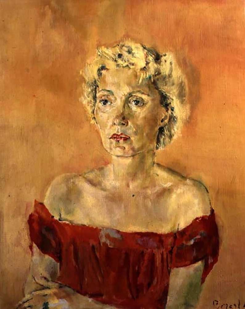 Portrait of Mme. Annavis, 1948 od Christian Berard