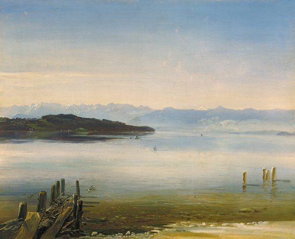Starnberger sea od Christian E.B. Morgenstern