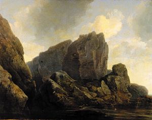 Rock shore of the island of Mageröy in Norway od Christian Ezdorf