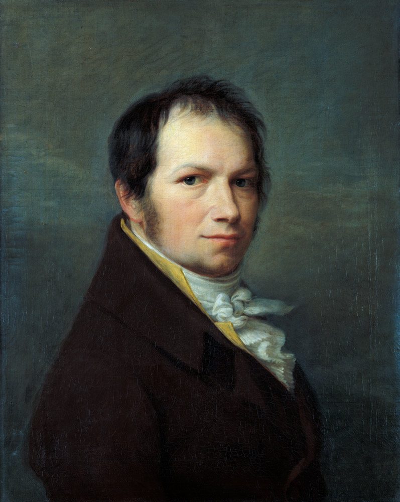 Self-portrait od Christian Ferdinand Hartmann