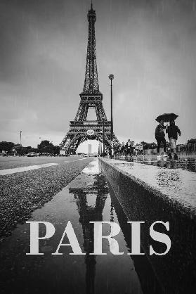 Cities in the rain: Paris