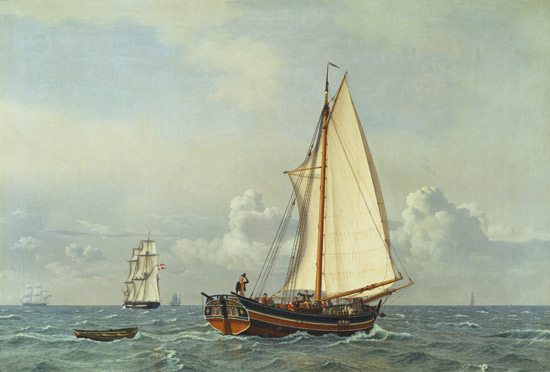The Sea od Christoffer Wilhelm Eckersberg
