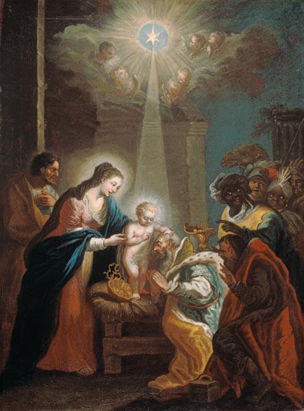Adoration of the St. three kings
