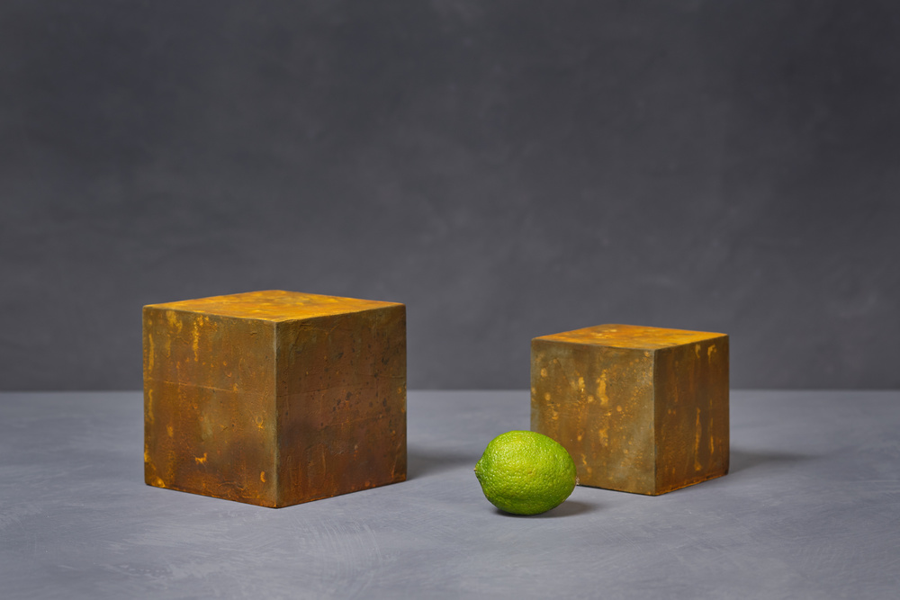 Rusted cubes od Christophe Verot