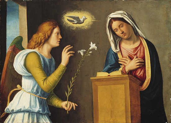 Annunciation to the Virgin, 1500/05 od Giovanni Battista Cima da Conegliano