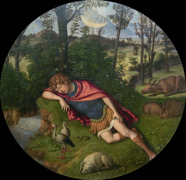 Sleeping Endymion od Giovanni Battista Cima da Conegliano