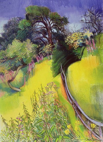 Midsummer (pastel on paper)  od Claire  Spencer