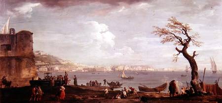 Bay of Naples from the South od Claude Joseph Vernet