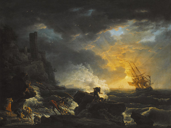 Shipwreck od Claude Joseph Vernet