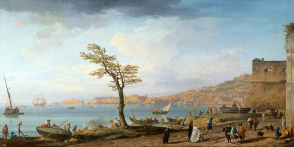 View of the Bay of Naples od Claude Joseph Vernet